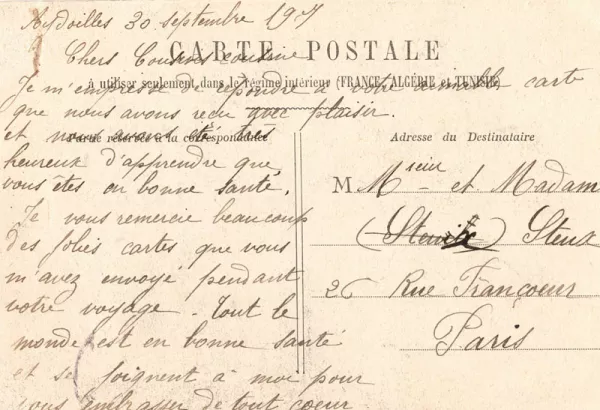 Les Mots Perdus cartes postales d'époque, anciennes, rétro