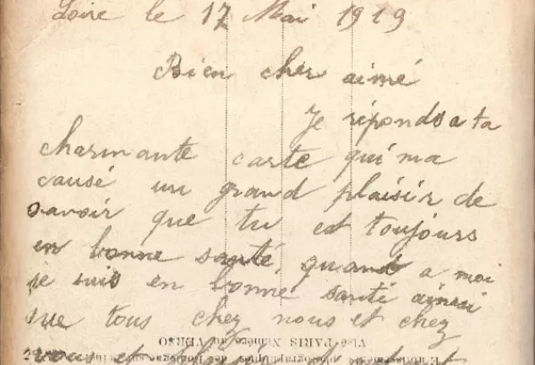 Les Mots Perdus cartes postales d'époque, anciennes, rétro