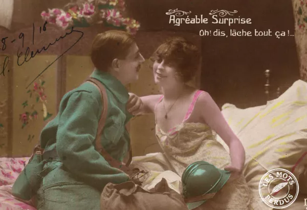 Les Mots Perdus cartes postales d'époque, anciennes, rétro