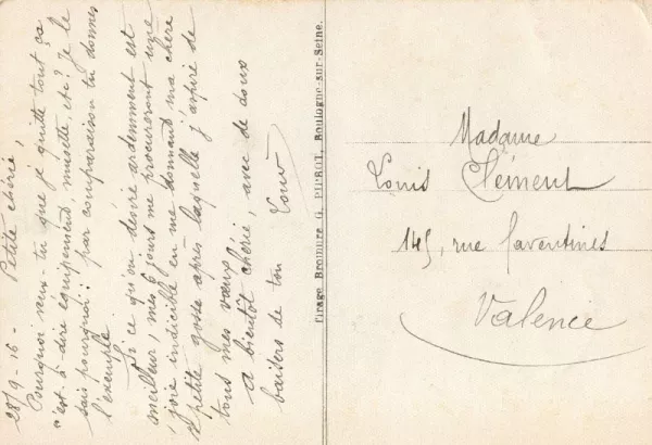 Les Mots Perdus cartes postales d'époque, anciennes, rétro