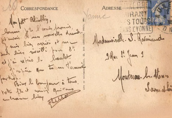 Les Mots Perdus cartes postales d'époque, anciennes, rétro