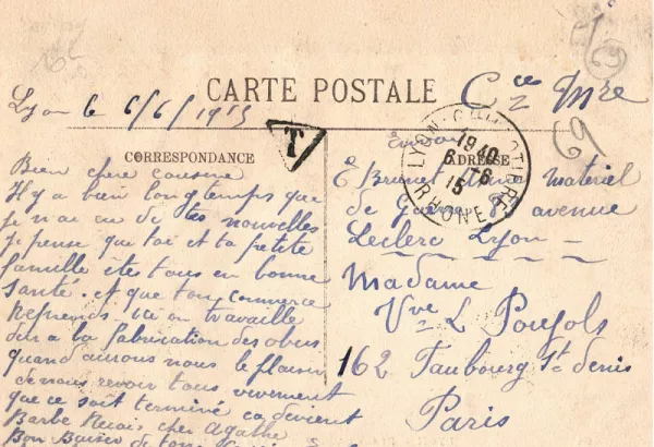 Les Mots Perdus cartes postales d'époque, anciennes, rétro