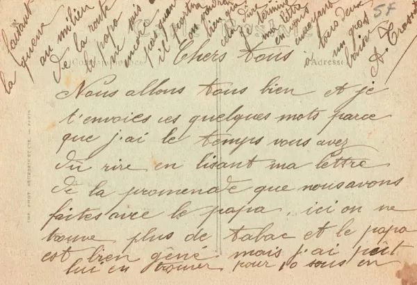 Les Mots Perdus cartes postales d'époque, anciennes, rétro