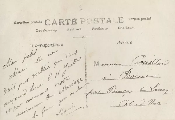 Les Mots Perdus cartes postales d'époque, anciennes, rétro