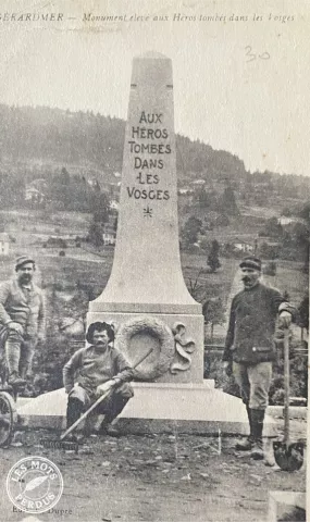carte postale ancienne gerardmer guerre mondiale