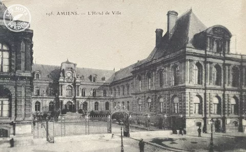 carte postale ancienne amiens